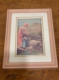 Two Framed Prints From Antique Litographs - Etsy