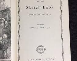 Buy 1901 "irving's Sketch Book" by Mary Litchfield, Pub ...