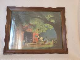 Vintage Paul Detlefsen art print "The BLACKSMITH" | eBay