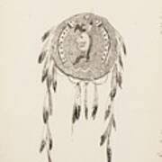 Illustration For The Song Of Hiawatha by Frederic Remington