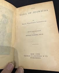 Rare the Song of Hiawatha Henry Wadsworth Longfellow 1899 2nd Edition Hardcover - Etsy