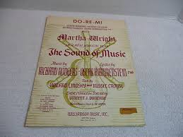 Vintage Sheet Music "DO-RE-MI" from SOUND OF MUSIC ...