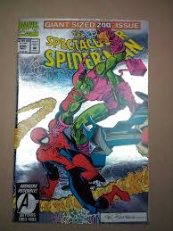 The Spectacular Spider-Man Giant Sized 200th Issue Foil 1993 ...
