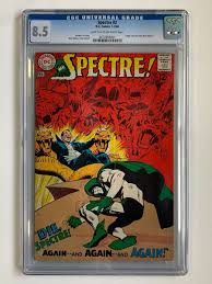 SPECTRE #2, DC Comics 1968, CGC 8.5 grade, Neal Adams cover ...