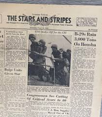 WW2 Collection Of The Stars And Stripes Newspapers Lot 2 ...