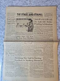 The Stars and Stripes Newspaper March 4, 1946 | eBay