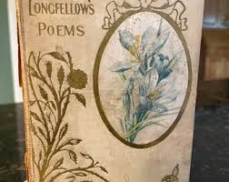 Rare, Antique Henry Wadsworth Longfellow Poems 1902 HC ...