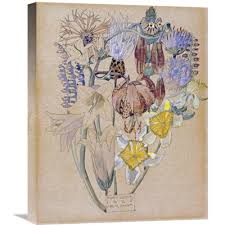 Global Gallery 'Mont Louis - Flower Study' by Charles Rennie ...
