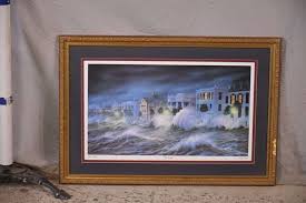 Framed print "The Storm" by Jim Booth; 1037-542 - R.H. Lee ...