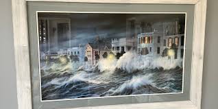 The Storm by Jim Booth framed print — White Pine Artisan Market