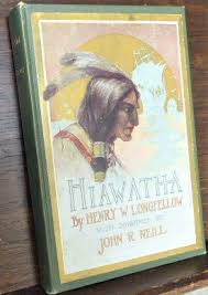 HIAWATHA by LONGFELLOW, HENRY WADSWORTH.: Very Good Green ...