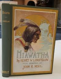 Hiawatha by Henry E. Longfellow: Near Fine Decorative Cloth ...