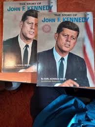 THE STORY OF JOHN F. KENNEDY by EARL SCHENCK MIERS Wonder Book 1964 T3J | eBay