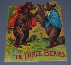 The Story of The Three Bears Book Goldilocks Replica of the ...