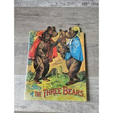 Vtg the Story of the Three Bears Reprint Antique Kids ...