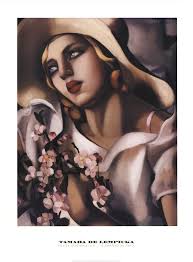 Sold at Auction: Tamara DeLempicka, Tamara de Lempicka - Le Chapeau De Paille - 1998