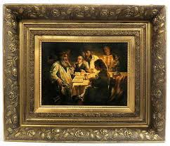 A Monumental Framed Berlin Kpm Plaque