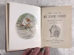 THE TALE OF MR JEREMY FISHER BY BEATRIX POTTER 1st EDITION ...