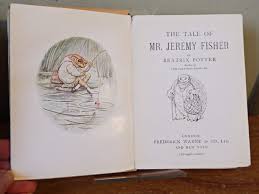 The Tale of Mr Jeremy Fisher, Printed After 1917 Early ...