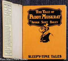 THE TALE OF PADDY MUSKRAT by Arthur Scott Bailey | Hardcover ...