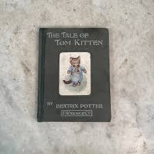 Antique Beatrix Potter Book the Tale of Tom Kitten Genuine ...