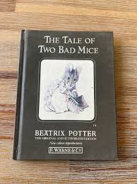 1987 the Tale of Two Bad Mice by Beatrix Potter - Etsy