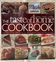 The Taste of Home Cookbook 2009 Cooks Who Care Ed.- HC ...