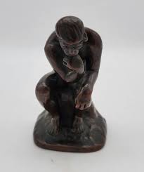 Rodin's The Thinker Bronze Bookend – Niche Lady Shop