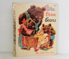The Three Bears Little Golden Book 39c #47 1971 Golden ...