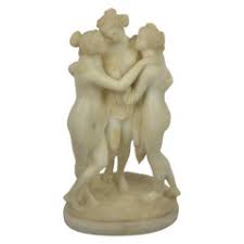 Three Graces Alabaster - For Sale on 1stDibs