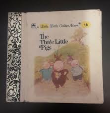 THE THREE LITTLE PIGS ~ Vintage Children's Mini Little Little Golden Book #16 | eBay