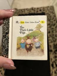 Tiny GOLDEN BOOK 1973 “The Three Little Pigs “ Western Publishing Excellent | eBay