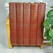 Antique A Complete History of the World War in 5 Vol Eaton ...