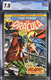 Tomb of Dracula (1973) #10 -CGC 7.0 - 1st appearance of ...