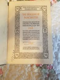 Vintage Book The New Hudson Shakespeare THE TRAGEDY OF ...
