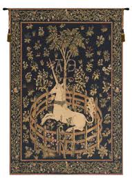 Belgian Woven Unicorn in Captivity European Tapestry ...