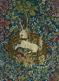 Captive Unicorn wall tapestry - The Tapestry House ...