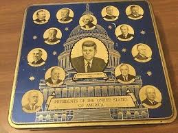 Murray-Allen Regal Crown Tin 1960's Presidents of The United States of America | eBay