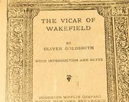 The Vicar of Wakefield 1933 Riverside Literature Edition ...