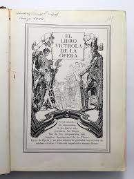 El libro Victrola de la ópera: Bien Encuadernación de tapa ...
