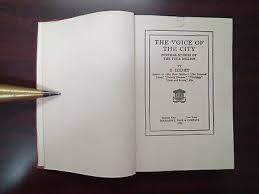 The Voice Of The City O. Henry 1919 | eBay