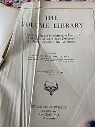 1928 The Volume Library Book | eBay