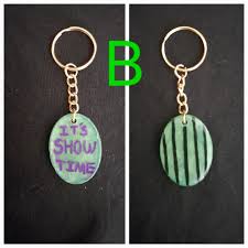 Hand Painted Beetlejuice Keychains: Fun Accessory Gift - Etsy