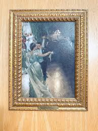 Vintage the Waltz by Anders Zorn, Ornate Framed, Stunning - Etsy