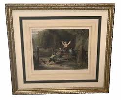 Antique Cousen Engraving 'Good To Be King' 16.25”T 17.75”L ...