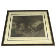 Similar Items to Color Engraving by William Word, "The ...