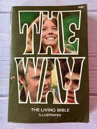 Vintage the Way the Living Bible 1976 Illustrated Tyndall TH ...