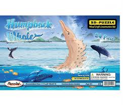 3D Puzzles - Humpback Whale (24 pcs) – Wonder Gears 3D Puzzle
