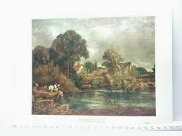 The White Horse" by John Constable Vintage Lithograph Fine ...