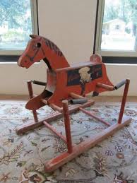 Vintage Buster Brown Rocking Horse 1950's. Wonder Horse | eBay